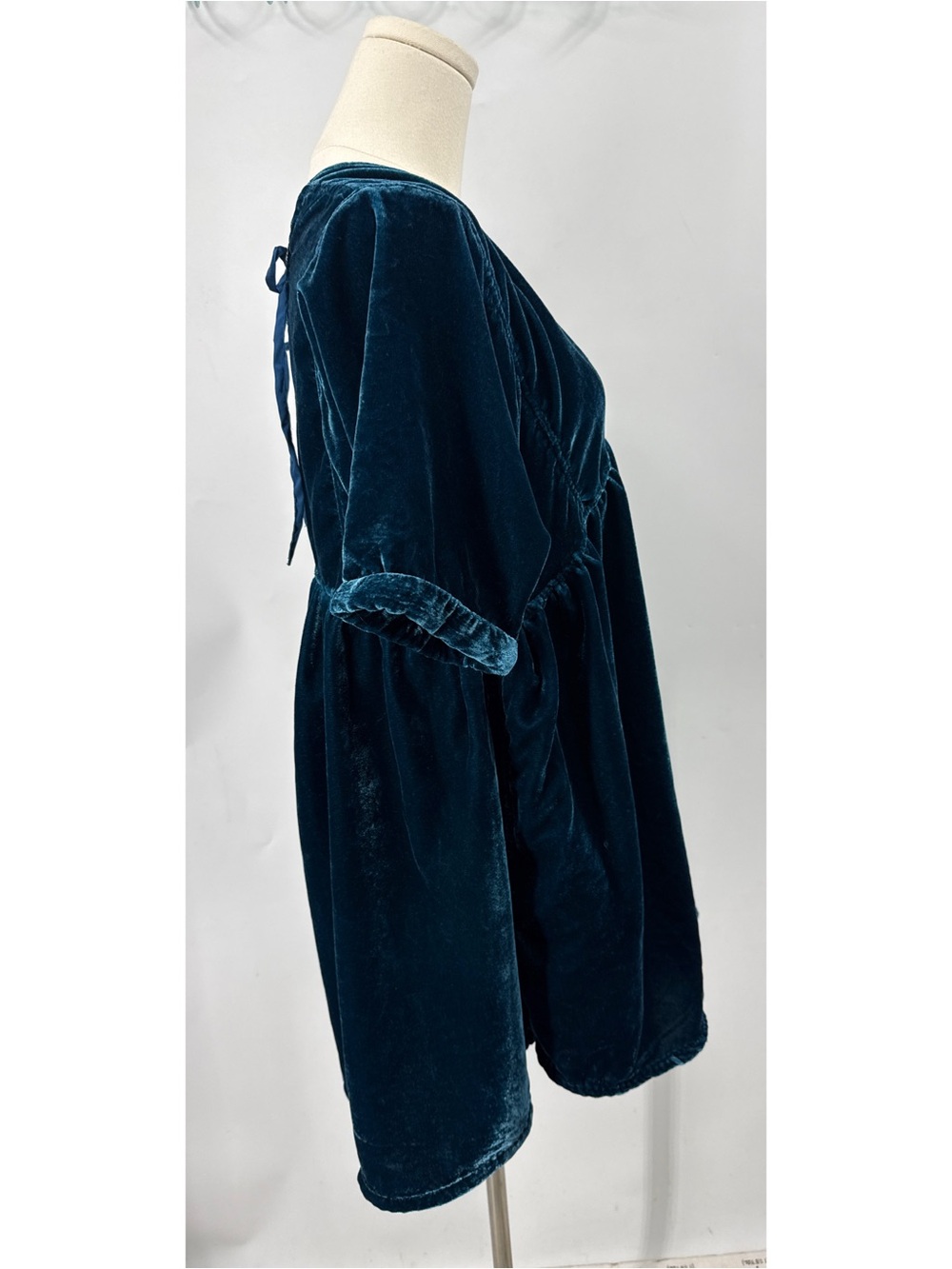 Free people Portia Velvet Mini Dress S - Picture 8 of 14